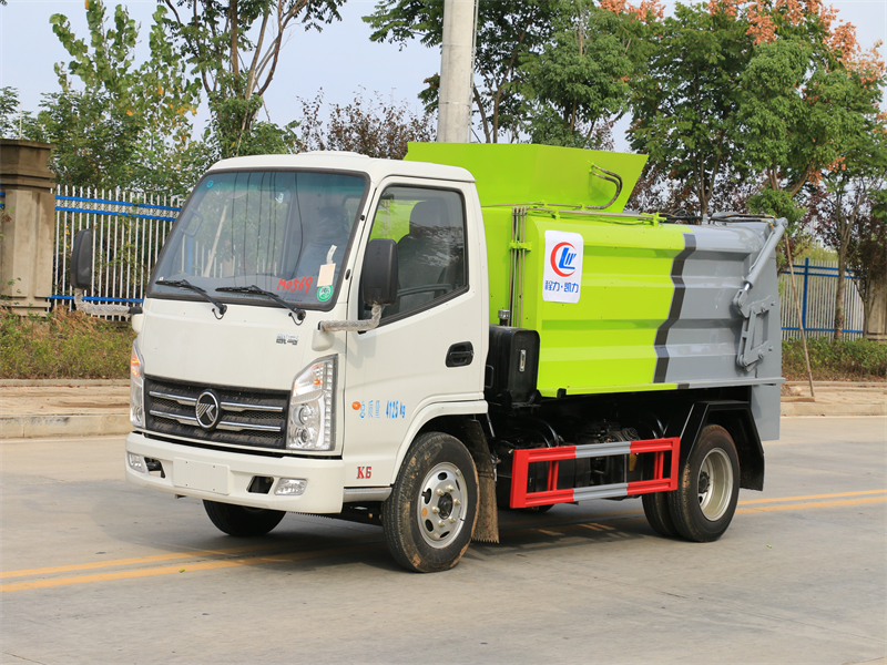 國六凱馬藍牌3方餐廚垃圾車